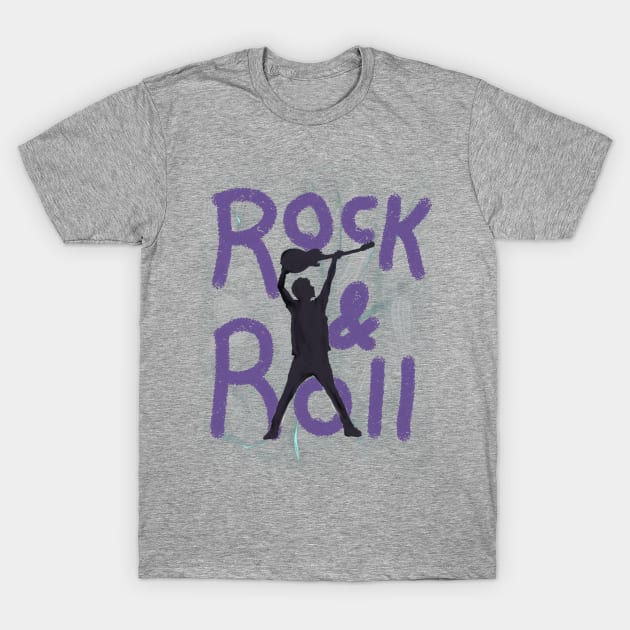 Rock and Roll T-Shirt by djmrice